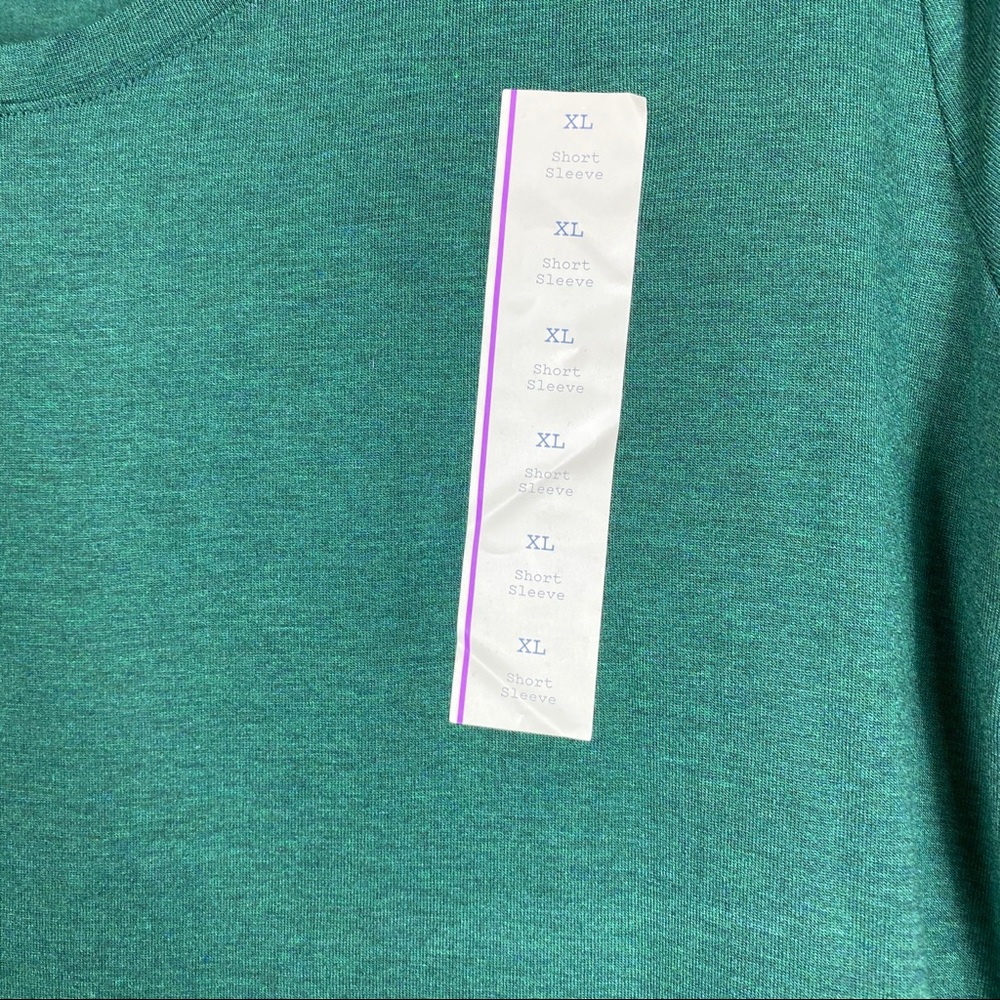 LAST CHANCE A New Day Forest Green Casual Scoop Neck Tee - Picture 2 of 4